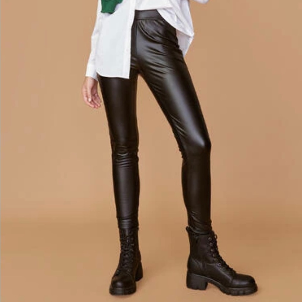 Francesca’s leather pants
